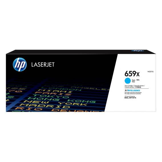 Obrázok pre HP LaserJet Azurová originální tonerová kazeta 659X s vysokou výtěžností