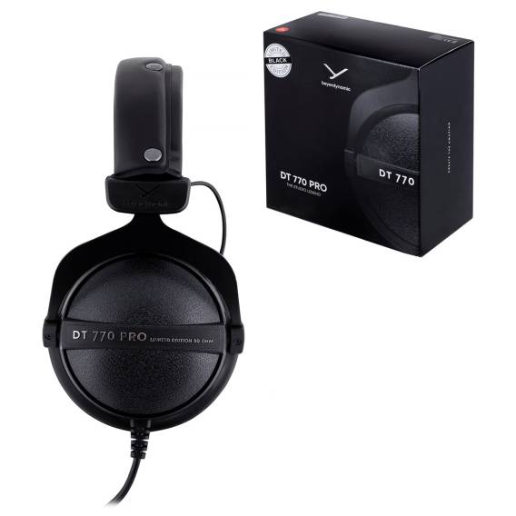 Obrázok pre Beyerdynamic DT 770 Pro 80 ohm Black Limited Edition - uzavřená studiová sluchátka