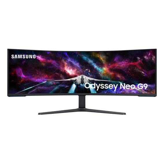 Obrázok pre Samsung G95NC počítačový monitor 144,8 cm (57") 7680 x 2160 px Dual UHD LED Černá, Bílá