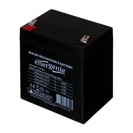 Obrázok pre Gembird 12V, 5Ah Olověná (VRLA)
