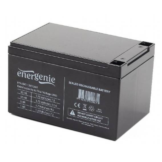 Obrázok pre Gembird BAT-12V12AH baterie do UPS Olověná (VRLA) 12 V 12 Ah