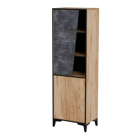 Obrázok pre Cama 2D knihovna OVO 50x38xV182,5 dub/beton