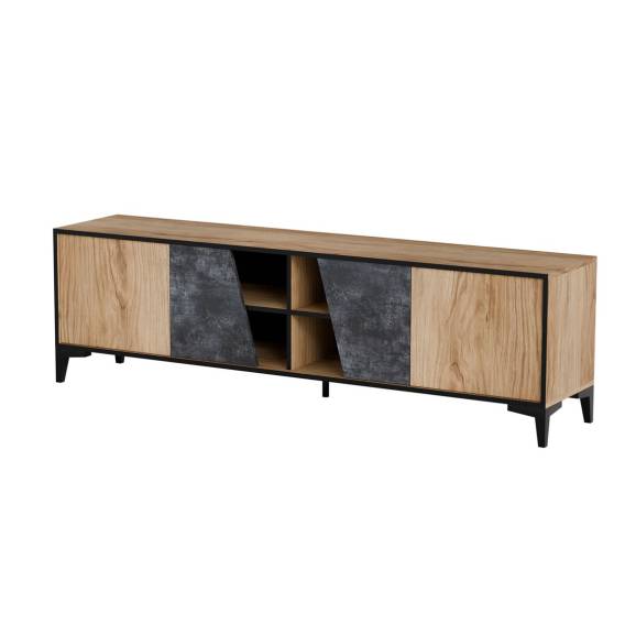 Obrázok pre Cama 4D RTV skříň OVO 180x38xV53 dub/beton
