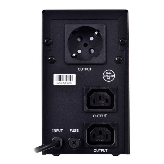 Obrázok pre Gembird EG-UPS-031 zdroj nepřerušovaného napětí 0,65 kVA 390 W 3 AC zásuvky / AC zásuvek