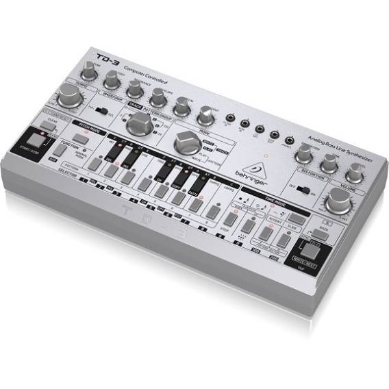 Obrázok pre Behringer TD-3-SR Syntezator linii basowej srebrny