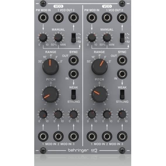Obrázok pre Behringer 112 DUAL VCO Moduł syntezatora modularnego