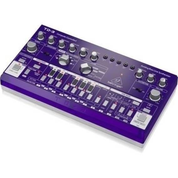 Obrázok pre Behringer TD-3-GP Syntezator linii basowej fioletowy
