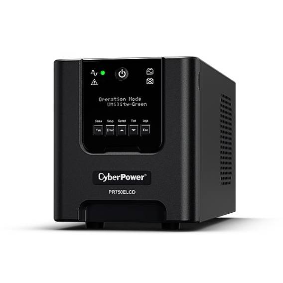 Obrázok pre CyberPower PR750ELCD zdroj nepřerušovaného napětí Line-interaktivní 0,75 kVA 675 W 6 AC zásuvky / AC zásuvek
