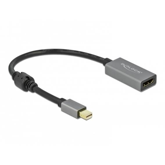 Obrázok pre DeLOCK Adaptér z Active mini DisplayPort 1.4 na HDMI, 4K, 60 Hz (HDR)