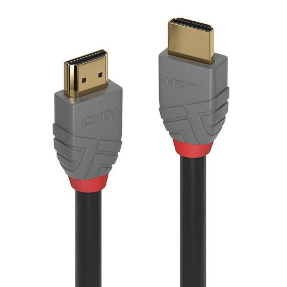Obrázok pre Lindy 36967 HDMI kabel 10 m HDMI Typ A (standardní) Černá, Šedá