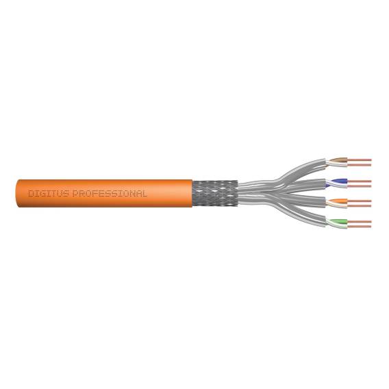 Obrázok pre Digitus DK-1745-VH-5 síťový kabel Oranžová 500 m Cat7 S/FTP (S-STP)