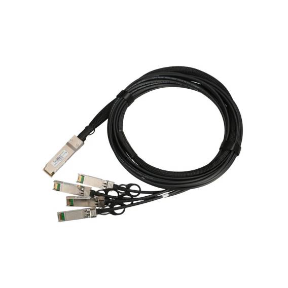 Obrázok pre Extralink Kabel QSFP+ QSFP+ DAC DAC, 40Gbps pro 4x 10Gbps 3m, 30AWG