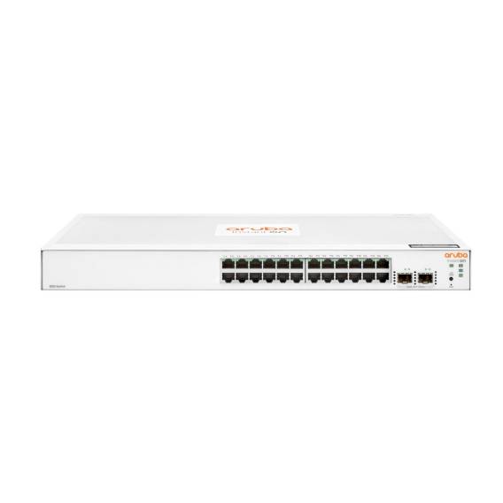 Obrázok pre HPE Aruba Networking Networking Instant On Switch 24p Gigabit 2p SFP 1830 Řízený L2 Gigabit Ethernet (10/100/1000) 1U