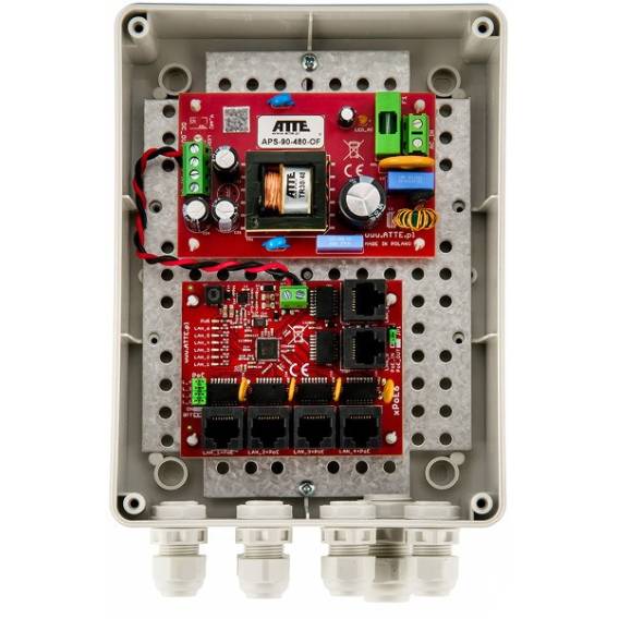 Obrázok pre SWITCH 5-PORTOWY POE ATTE IP-5-11-M2