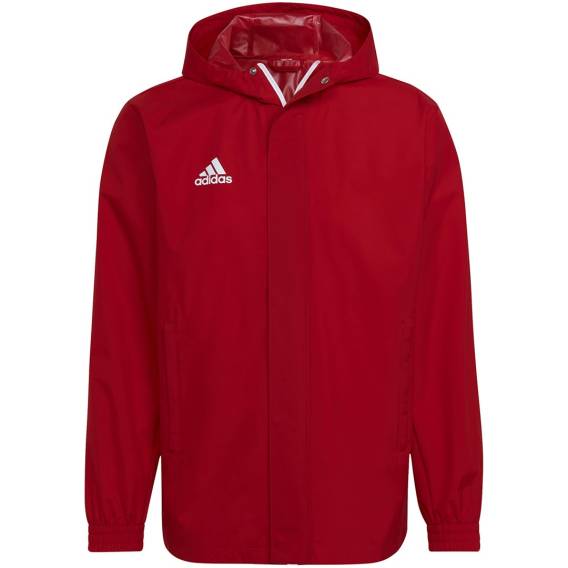 Obrázok pre adidas Men's Entrada 22 All-Weather Jacket Red IK4009