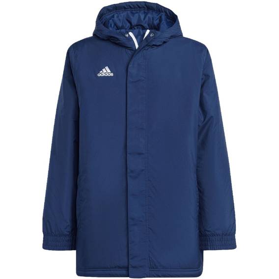 Obrázok pre adidas Entrada 22 Stadium Kids Jacket Blue IB6079