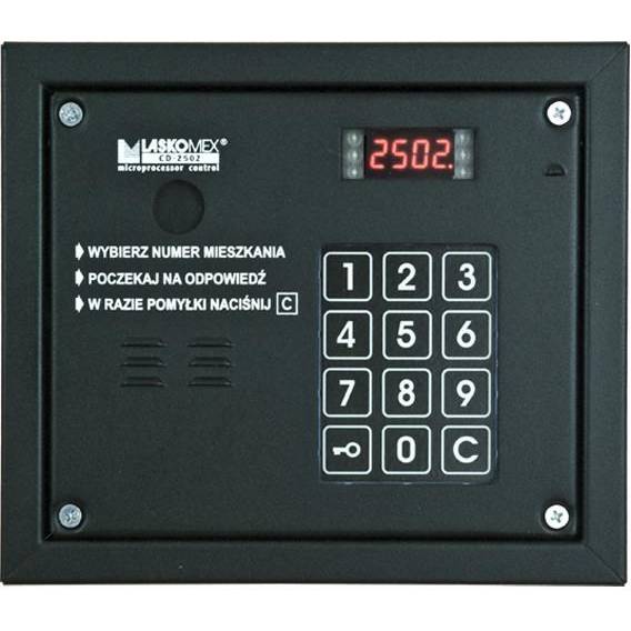 Obrázok pre Laskomex CP-2503R black Audio panel with RFID key reader