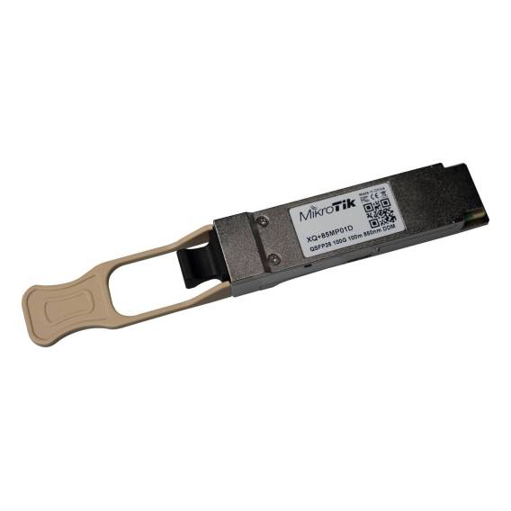Obrázok pre Mikrotik XQ+85MP01D síťový transceiver modul Optické vlákno 100000 Mbit/s QSFP28 850 nm