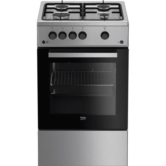 Obrázok pre Beko FSG52020FX přenosný vařič Volně stojící sporák Plynový Inox
