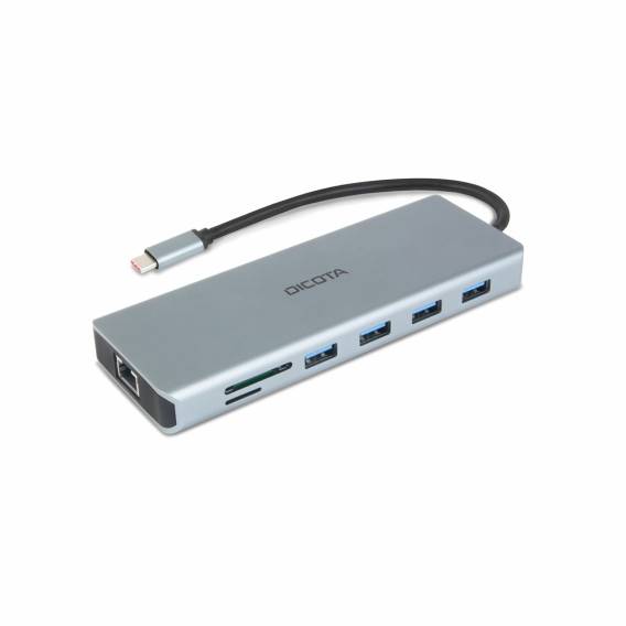Obrázok pre DICOTA D32065 rozbočovač rozhraní USB 3.2 Gen 1 (3.1 Gen 1) Type-C Stříbrná