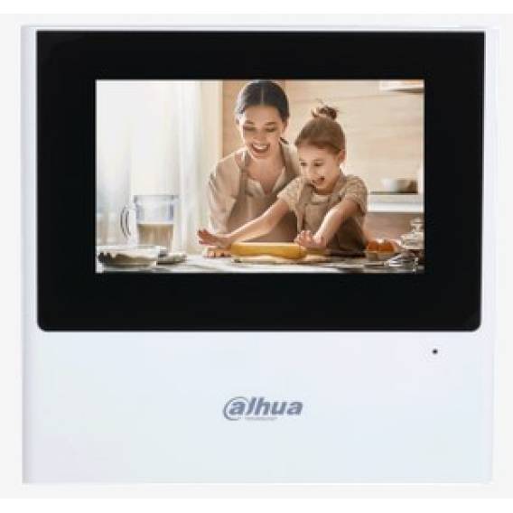 Obrázok pre Dahua Technology VTH2611L-WP domácí interkom systém 10,9 cm (4.3") Černá, Bílá