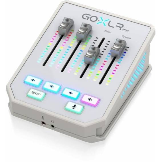 Obrázok pre TC Helicon GO XLR Mini-WH Mikser / sampler do streamingu biały