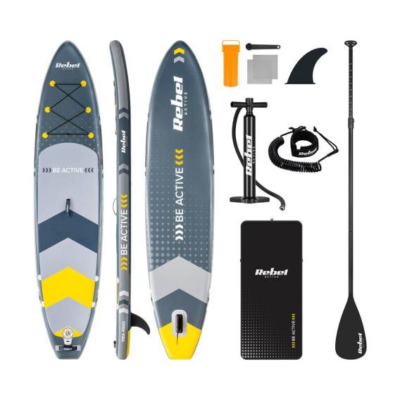 Obrázok pre REBEL ACTIVE INFLATABLE SUP board 350x81x15cm, set