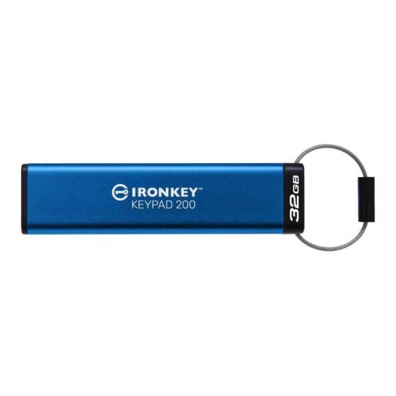 Obrázok pre Kingston Technology IronKey 32 GB Keypad 200, FIPS 140-3 Level 3 AES-256 šifrování