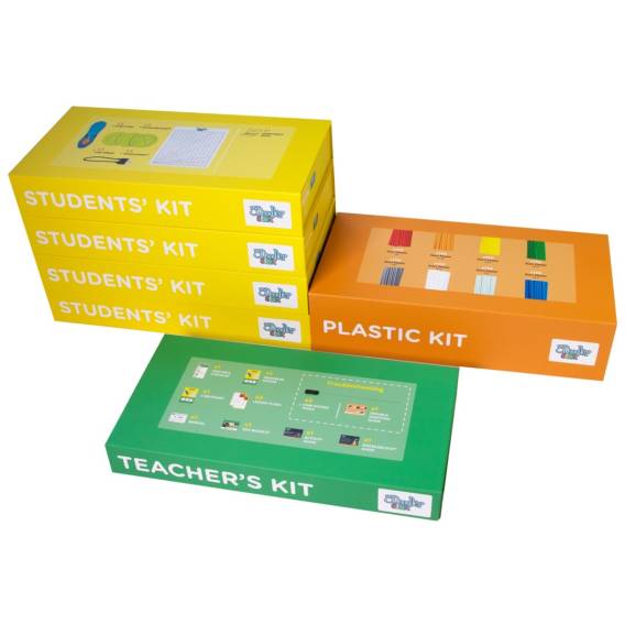 Obrázok pre 3Doodler Start EDU Plast Modrá, Azurová, Zelená, Šedá, Oranžová, Červená, Bílá, Žlutá