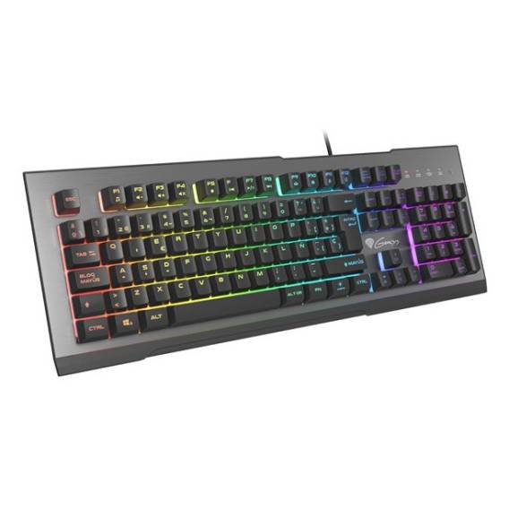 Obrázok pre GENESIS Rhod 500 RGB klávesnice Hraní USB QWERTY Španělský Černá, Šedá