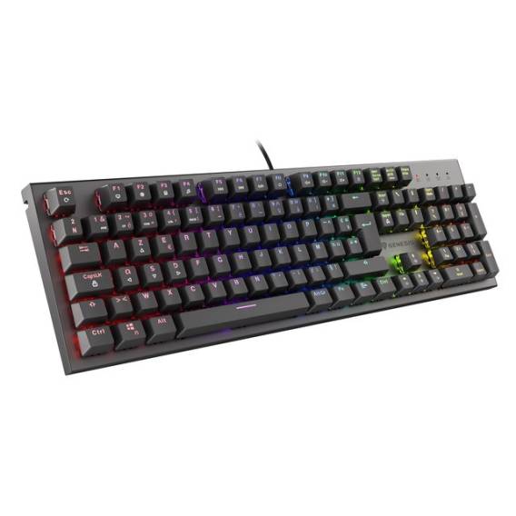 Obrázok pre GAMING KEYBOARD GENESIS THOR 300 RGB FR MECHANICAL BACKLIGHT RED SWITCH
