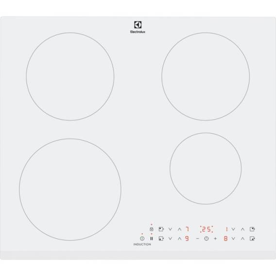 Obrázok pre Electrolux LIR60430BW Bílá Vestavěné 60 cm Indukční varná deska se zónami 4 zóna/zón