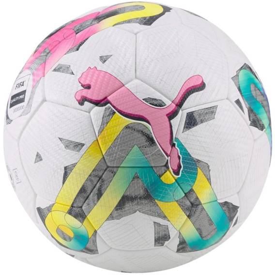 Obrázok pre Puma Orbita 2TB FIFA Quality Pro Football White-Green-Pink 83775 01