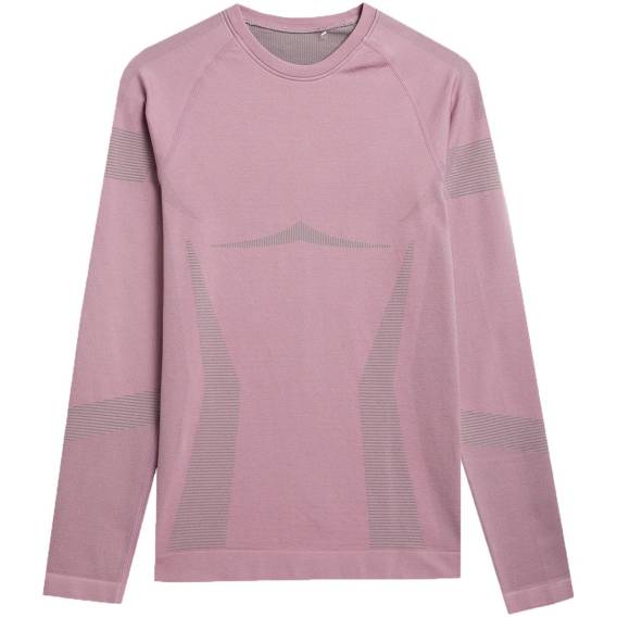 Obrázok pre Women's thermoactive sweatshirt 4F F113 dark pink 4FAW23USEAF113 53S XS/S