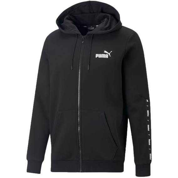 Obrázok pre Puma ESS+ Tape Full-Zip Hoodie FL black 670270 01