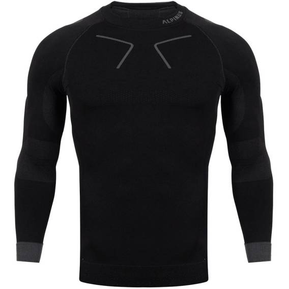 Obrázok pre Men's thermoactive sweatshirt Alpinus Tactical Base Layer black-gray GT43219