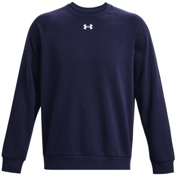 Obrázok pre Under Armour Men's Rival Fleece Crew Sweatshirt Navy Blue 1379755 410