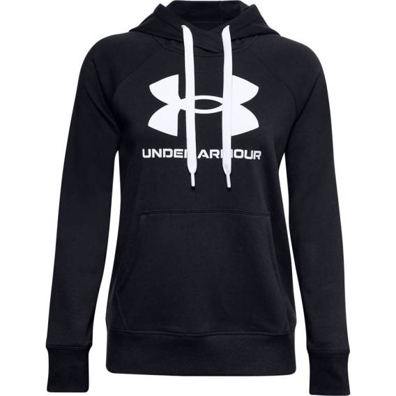 Obrázok pre Women's Under Armour Rival Fleece Logo Hoodie Deep Black 1356318 001