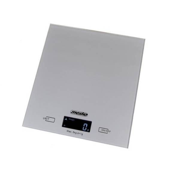 Obrázok pre Mesko MS 3145 Elektronická kuchyňská váha Šedá Pracovní deska Obdélník