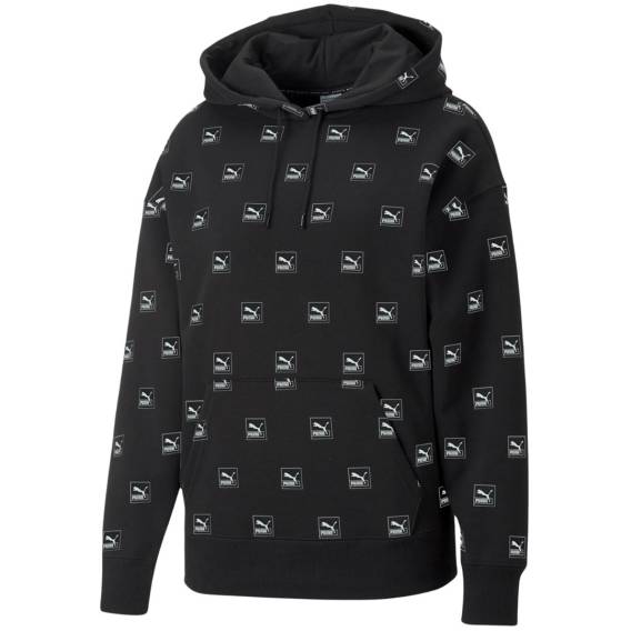 Obrázok pre Puma Brand Love AOP Hoodie FL black 535706 01
