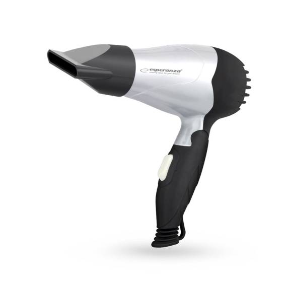 Obrázok pre Esperanza EBH002S Vysoušeč vlasů stříbrný / černý 850 W