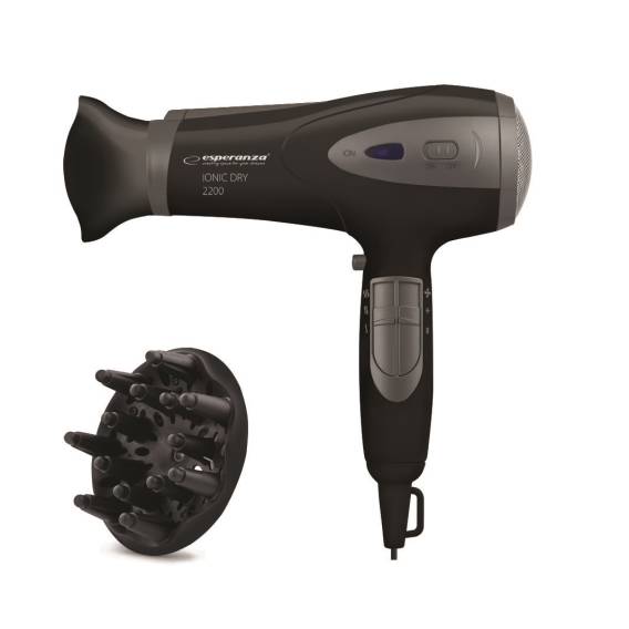 Obrázok pre Esperanza EBH005K Vysoušeč vlasů černý 2200 W