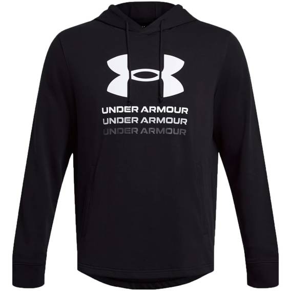 Obrázok pre Under Armour UA Rival Terry Graphic Hoodie black 1386047 001