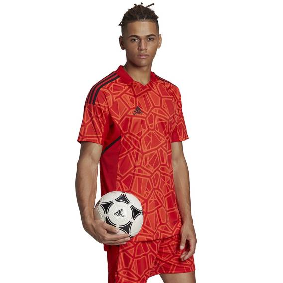 Obrázok pre Men's Condivo 22 Goalkeeper Jersey Short Sleeve Red H21238