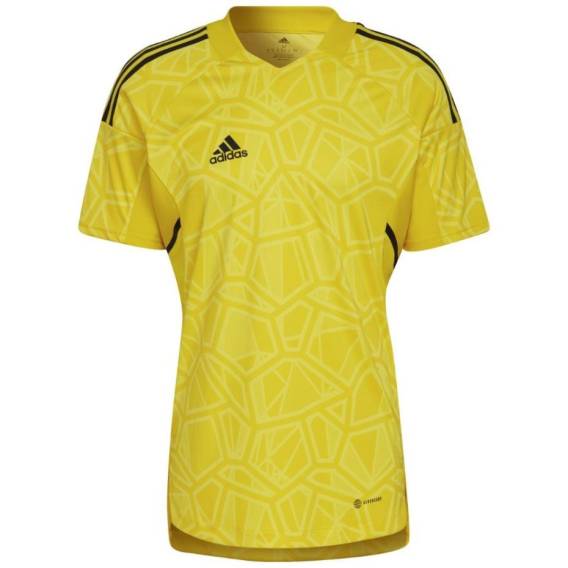Obrázok pre adidas Men's Condivo 22 Goalkeeper Jersey Short Sleeve Yellow HF0138