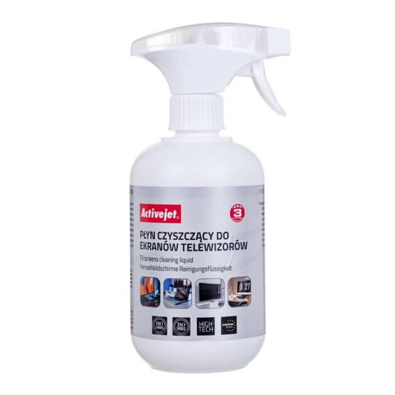 Obrázok pre Activejet AOC-028 souprava pro čištění počítače LCD/LED/Plasma, LCD/TFT/Plazma Sprej na čištění zařízení 500 ml