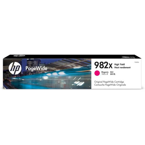 Obrázok pre HP 982X Purpurová originální kazeta PageWide s vysokou výtěžností