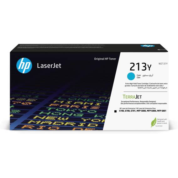 Obrázok pre HP Azurová originální tonerová kazeta LaserJet 213Y s extravysokou výtěžností