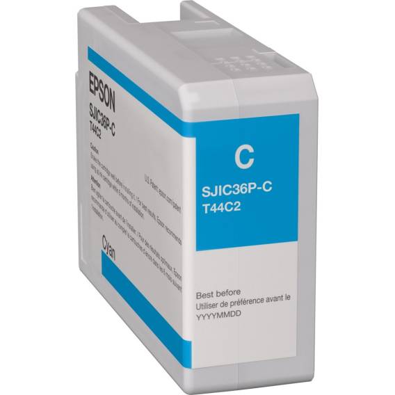 Obrázok pre Epson SJIC36P(C): Ink cartridge for ColorWorks C6500/C6000 (Cyan)