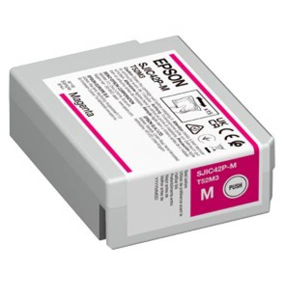 Obrázok pre Epson SJIC42P-M Ink cartridge for ColorWorks C4000e ( Magenta)